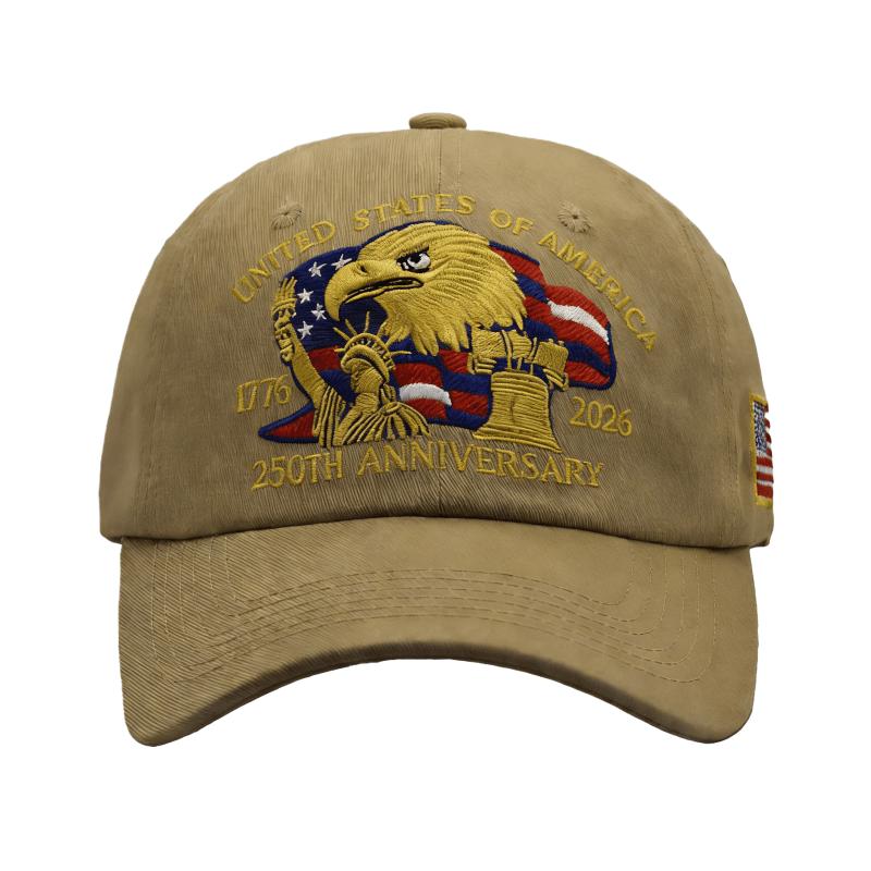 

Us 250Th Independence Day Tribute Baseball Cap Comfortable Lightweight Outdoor Hat Gift For Fathers Veterans