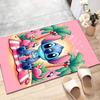 1pc S-Stitch Design Printed Area Rug Carpet for Bedroom Living Room Home Decor Rugs Mat Non Slip Mat Rug for Bedside