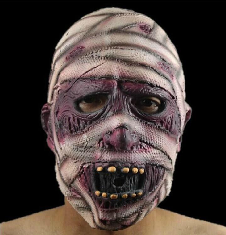 Eco-friendly Halloween Latex Mask: Devil/Mummy/Ghost Design Other