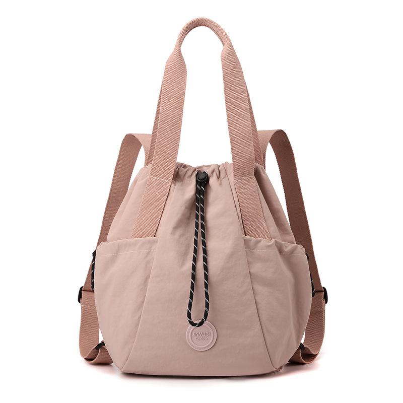 

Сумка через плече Жіноча сумка-тоут Сумка ручна Легка Велика місткість Багатофункціональний Рюкзак для вулиці рожевий