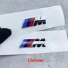 BAUVK1 3D BMW M Logo Stickers Rear Trunk Badge Fender Side Emblem For E36 E46 E39 E60 F20 E90 E91 X5 E53 E87 E34 M E60 Car Accessories