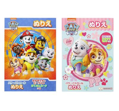 Sunstar Stationery Paw Patrol B5 Kolorowanka AB Wzór Zestaw