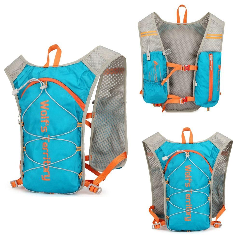 Ultralight Marathon Hydrating Backpack 5L Trail Running Backpack Hydration Vest  Jogging