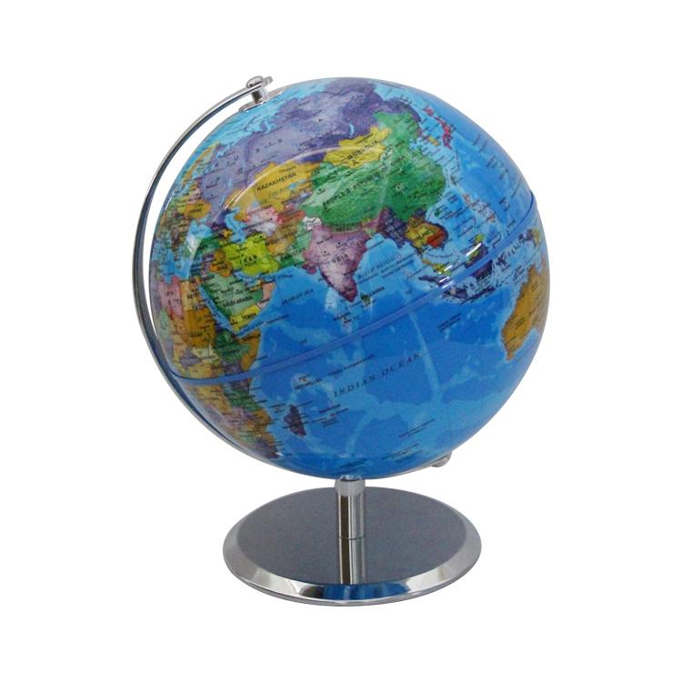 Desktop Decoration Heidelberg Printing Small Plastic Globe for Sale