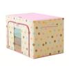 Clothes Storage Bin Washable Foldable Closet   Storage Container for Clothing Blanket Comforters Bed Sheets Pillows Toys