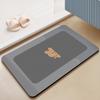 Household Diatomaceous Mud Quick Drying Soft Floor Mat Bathroom Absorbent Non-slip Toilet Toilet Carpet Thickened