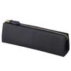 Diablo Pen Case Mens Pencil Box Leather Triangle Design Color KA-517 (BlackBlue)