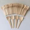 100pcs Disposable Dessert Spoons Eco-friendly Yogurt Spoon Tasting Spoon Ice Cream Shovel  Summer