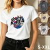 South Korea 2026 Soccer T-shirt Bold Grunge Text Soccer Graphic Daily Wear Tee