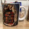 3D Bookshelf Mug Creative Multifunctional Ceramic Water Cup with Handle A Library Shelf Space Design Book Lovers Coffee Mug Birthday Christmas