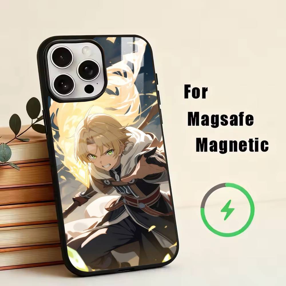 Mushoku Tensei-RG-RM  Phone Case For iPhone17,16,15,14,13,12,11 Plus,Pro Magnetic with Magsafe Wireless Charging