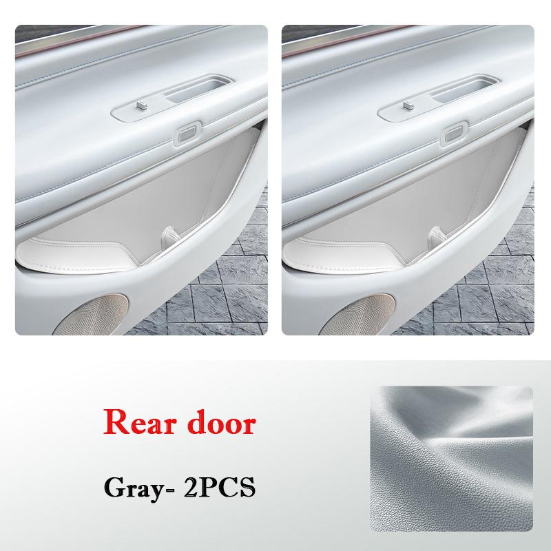 For Huawei Aito M5 M7 M9 2026 2026 Car Door Slot Storage Box Leather Protective Pad Cover WaterProof Barrel Interior Accessories