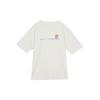 Converse T Shirts Unisex White Crew Neck Moderate Straight Fit 10024879-A01