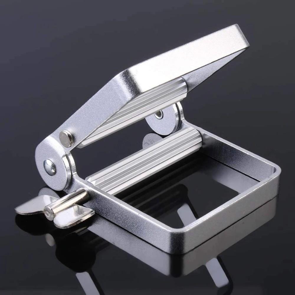 Arbeitssparende Zahnpastatuben-Aufroller Manuell drehbarer Zahnpastaspender Ölfarbe