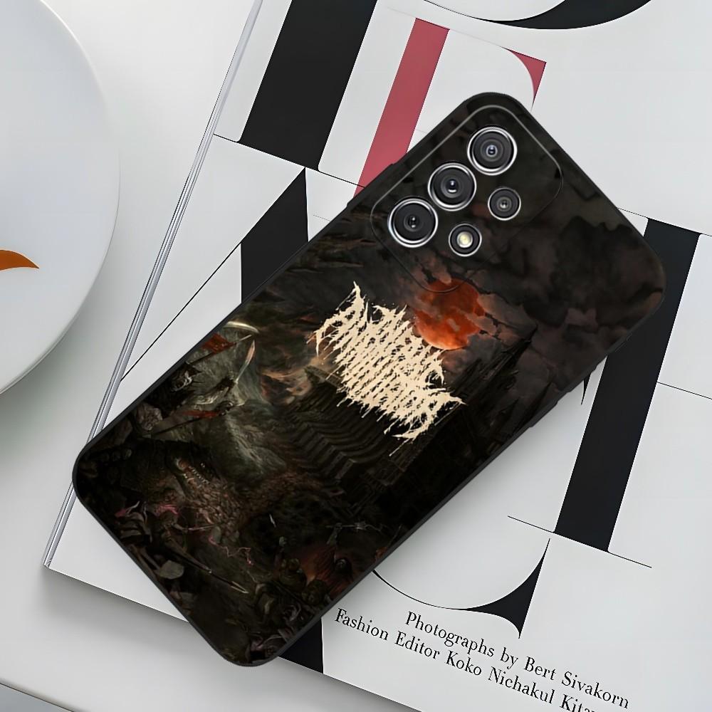 Infant Annihilator Cheeky Deathcore Phone Case for Sumsung Galaxy S24 S23 S22 S21 S20 A24 A34 N20 M54 A54 A53 Fe Plus Ultra Blac