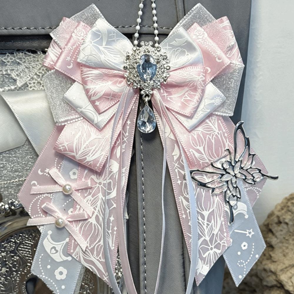 Tassel Lolita Bag Charm Rhinestone Itabag Decoration Sweet Pendant Daily Use