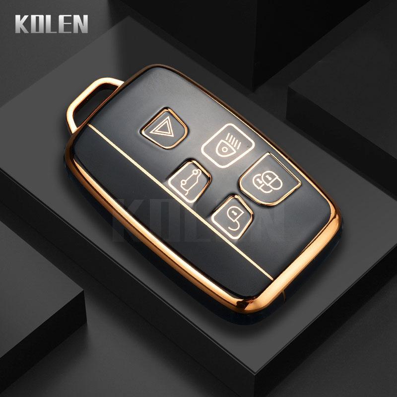 

New Tpu Car Remote Key Case Cover Shell For Land Rover Range Rover Evoque Sport Freelander Discovery Velar For Jaguar Xe Xf Xj