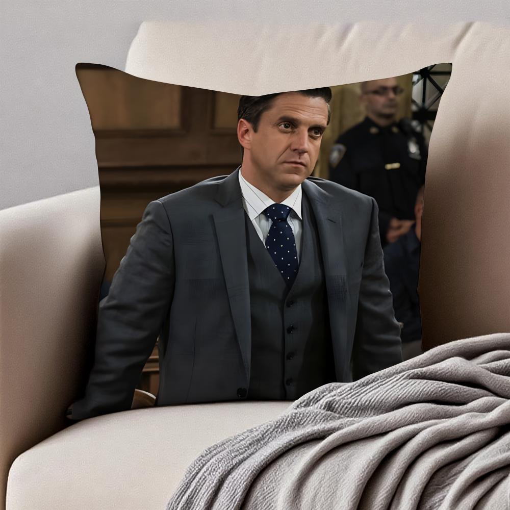 RRafael Barba Cushion Cover Pillowcase Antidustmite Invisible Zipper Short Plush Sofa Cushion