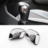 T23-Car Gear Head Shift Knob Handle Cover Trim Sticker For Volkswagen VW Golf Polo Tiguan Passat Touareg Magotan Touran Taigo Caddy