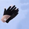 Anti-UV Ice Silk Gloves Touch Screen Sunscreen Gloves Fashion Mittens  Summer