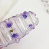 Fashion Gradient Egg Flower Hair Claws Clip Women Sweet Acrylic Hairpins Summer Beach Hawaiian Headwear Girls Hair Accessories
