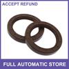 Oil Seal Seal Ring Rotary Shaft Seal FKM Rubber 52x72x10mm Brown 2 Pcs New