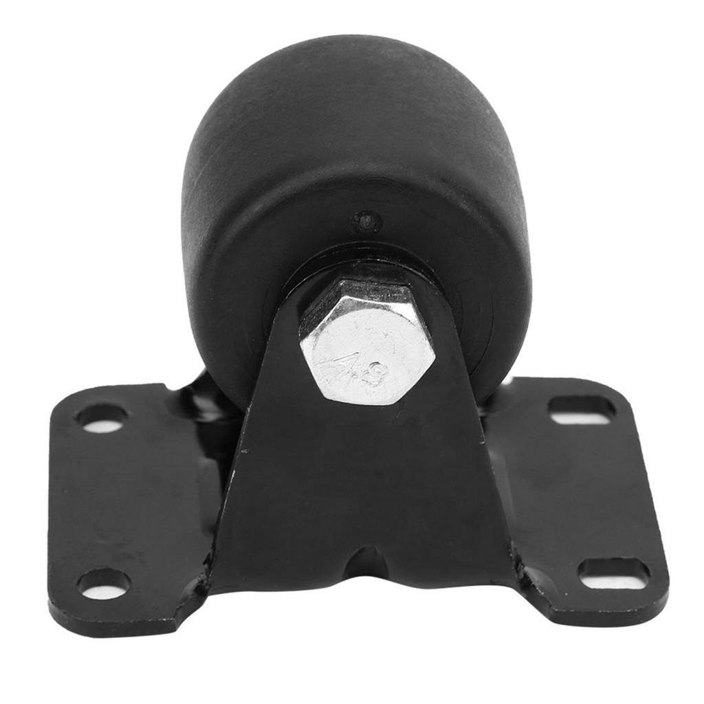 4pcs 2 inch Nylon Casters Wheels Low Center of Gravity Fixed Swivel Casters