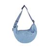 Light Denim Small Bag Women's Shoulder Crossbody Bag Commuter Dumpling Bag