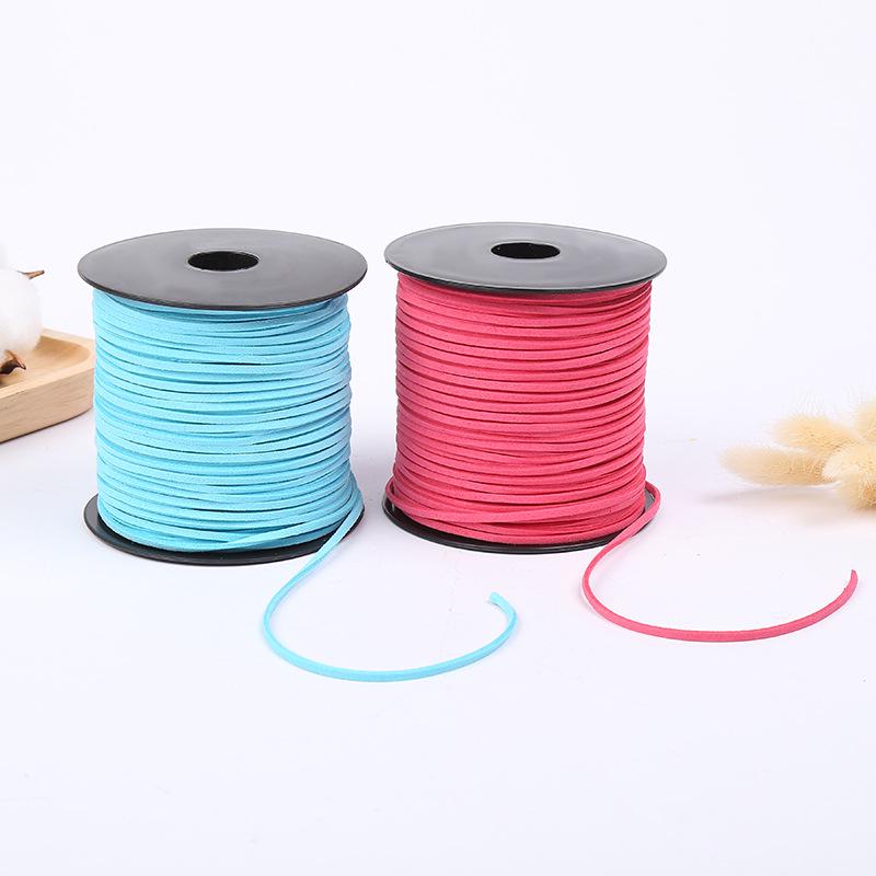 Korean Velvet Braided Leather Rope for DIY Bracelets or Necklaces