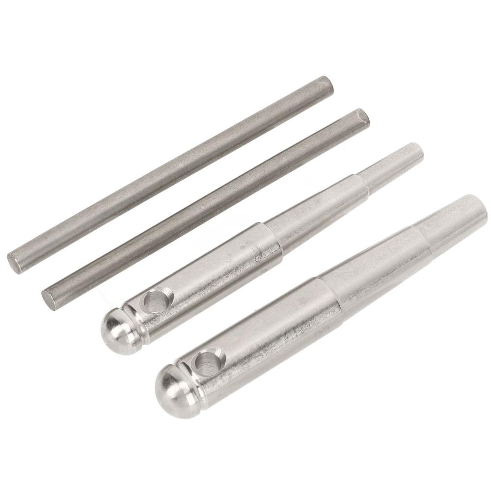 2PCS With Handle Tap Wrench Metal Material Wind Instrument Repair Tool  For Trumpet