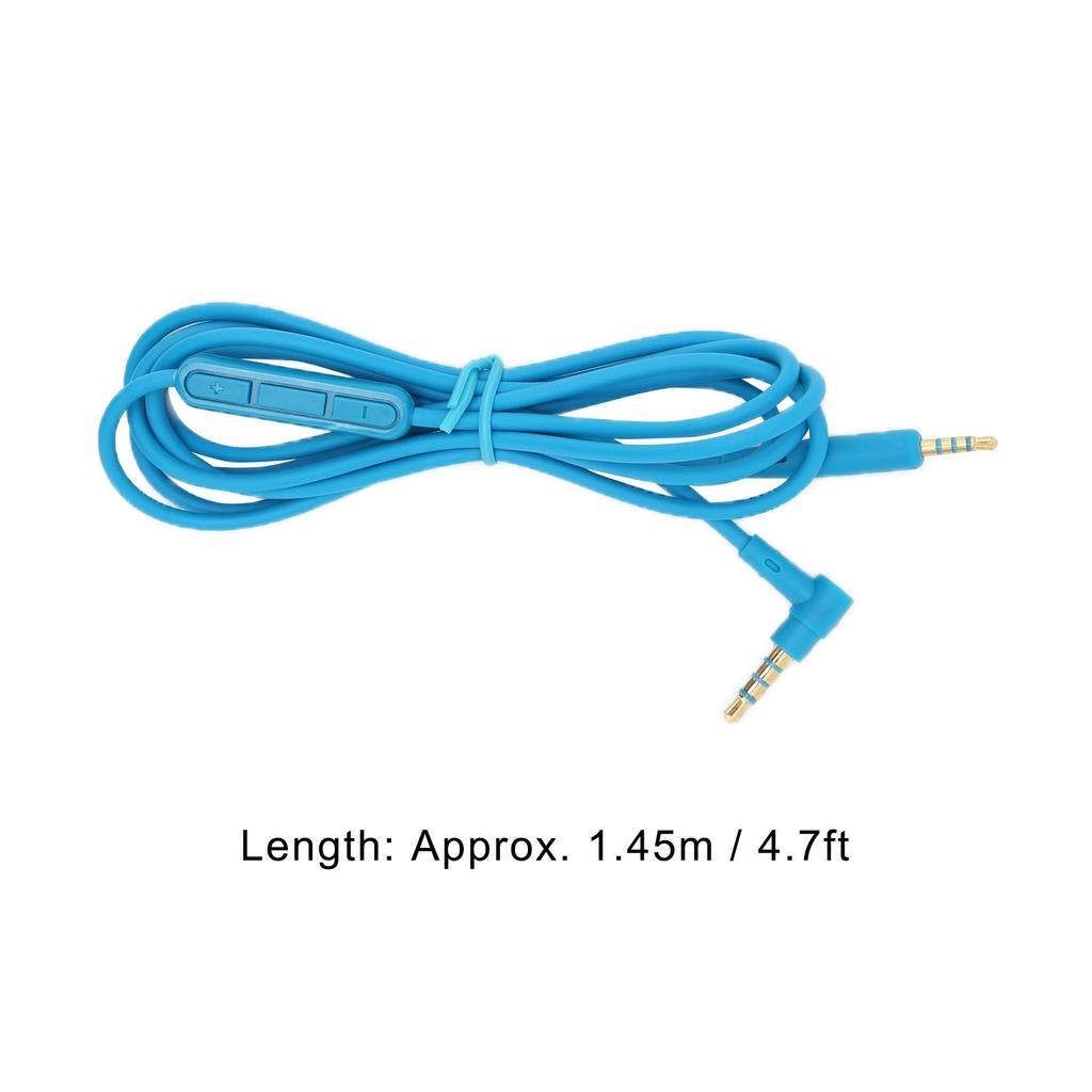 Replacement Cable Headphone Cable with in Line Mic Volume Control for QC25 QC35 Headphones