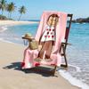 Curious George Fashion Beach Towel: Ideal for Summer Adventures Soft, absorbent and quick drying suitable for swimming and bathing