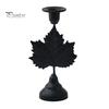 Classic Retro Candle Decor Vintage Metal Holder, Romantic Candlestick Dinner Table Centerpiece, Rustic Pillar Holder Aged Texture for Wedding