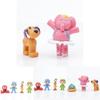 Entzückende 7-teilige Pocoyo Actionfiguren Zinkia Miniaturen Perfekt zur Kuchendekoration