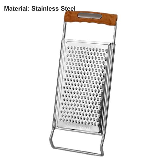 Handlicher Gemüse-Edelstahlschneider Mehrzweckstahl Leicht zu reinigen Manueller Schäler Haushaltswaren