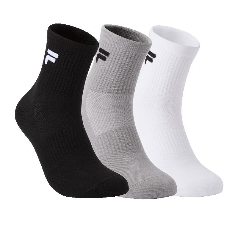 FILA FUSION Couple s Sport Socks 3-Pack S