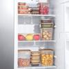17Pcs/Set Freshness Preservation Box Set Plastic Lunch Box Kitchen Refrigerator Ingredient Packaging Microwave Lunch Box