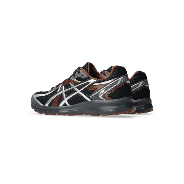 Asics Jog 100S Moda Spor Günlük Koşu Ayakkabısı Erkek spor ayakkabı Siyah Gümüş 1203A741-002