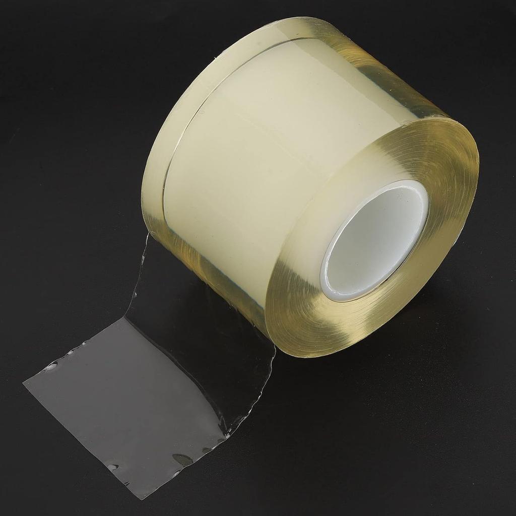 TICFROG Watch Film Tape, 50mm 80mm Mechanical Watch Protective Film Anti-Static Transparent Watch Jewelry Protective Film Tool Scratch Resistant