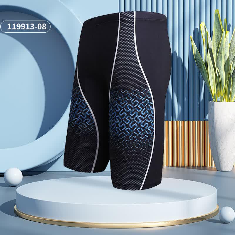 Men s Flat Angle Drawstring Swim Trunks