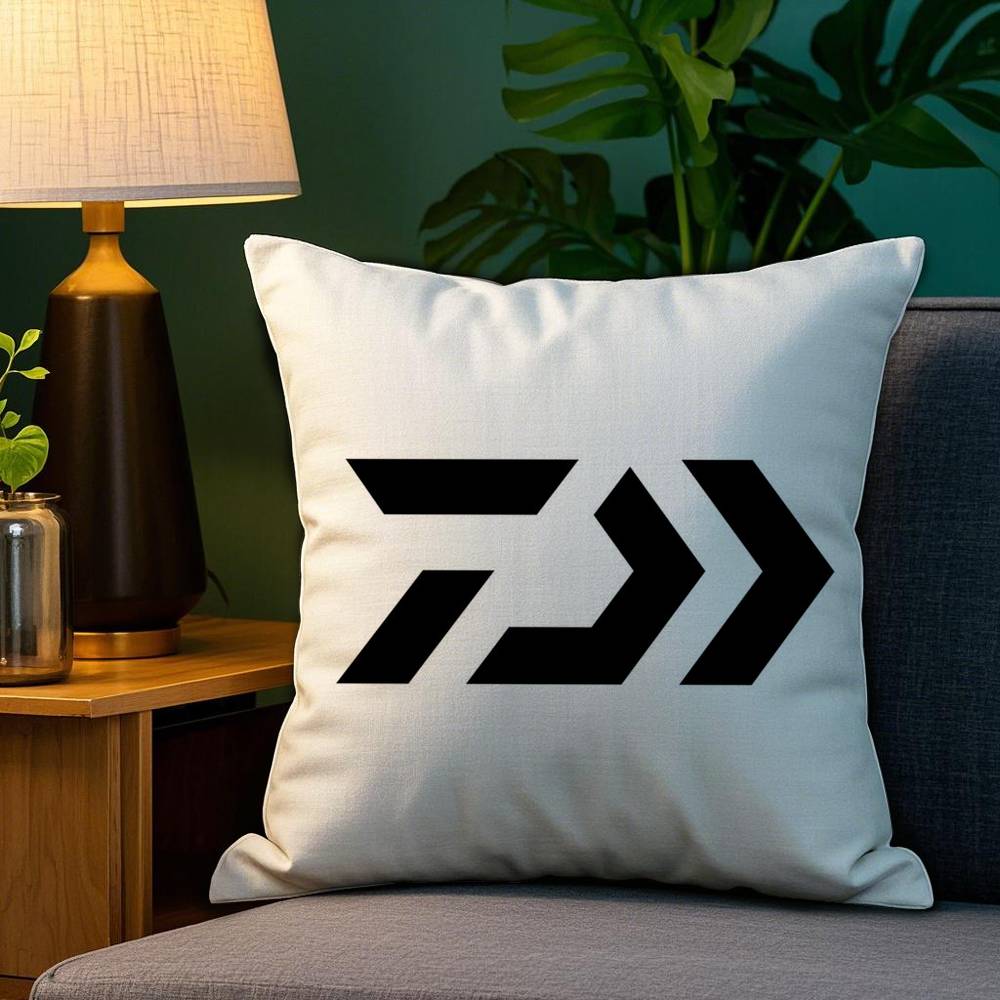 Brand DDAIWA PPIER 39 Pillow Case Plush Fabric Soft Double Sided Print Sofa Cushion Cover Throw Pillow Covers