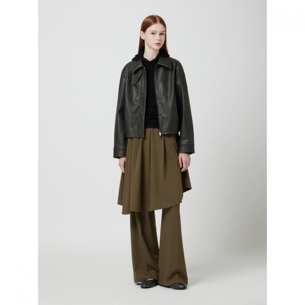 Cc Collect Fake Leather Vintage Blouson Jacket C254psf512