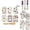 Diwali Theme Hang Tags For Party Decorations With 60pcs Paper Festive Labels