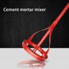 Professional Hexagonal Shaft Mixer Paddles For Power Drills Coated Surfaces For Smooth Stirring In 1-5 Gallon Bucket