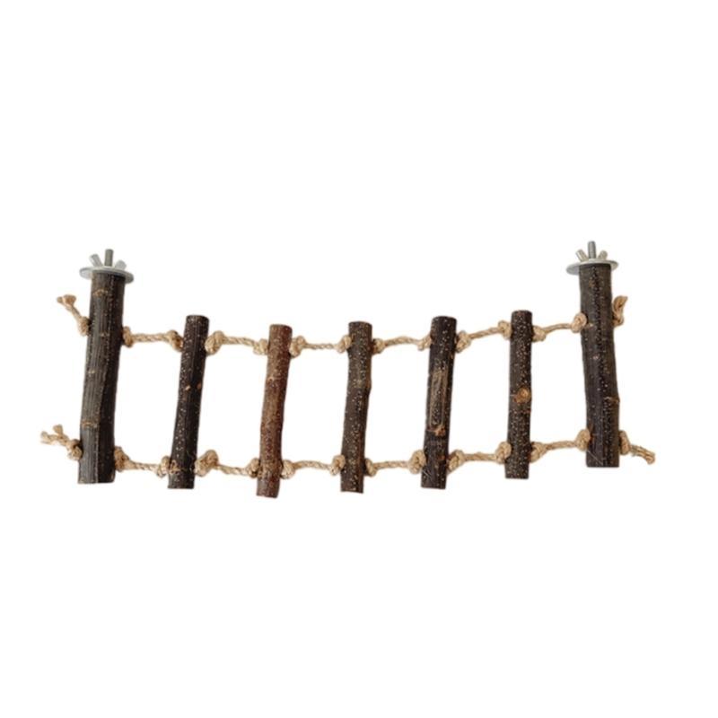 Bird Grinding Perch Cage Mount Toy Bird Grinding Ladder Parrots Toy Cage Toy