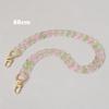 New Woman Bag Accessory Parts Neon Chain Candy Crossbody Resin Luxury Strap Women Hanging Chains Acrylic Shoulder Chain