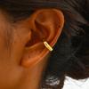 Thick Ear Cuff Earrings, Non-piercing Clip On Cartilage Earrin Stainless Steel, Fake Helix Cartilage Jewelry For Women One Piece