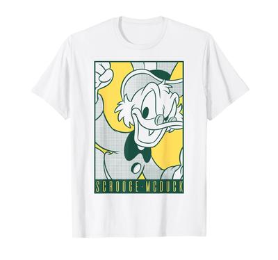 Disney DuckTales Dagobert Duck Comic Porträt T-Shirt_