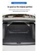 Compatible Trunk Spare Tire Cover Mat for Luxgen Rui3/S3