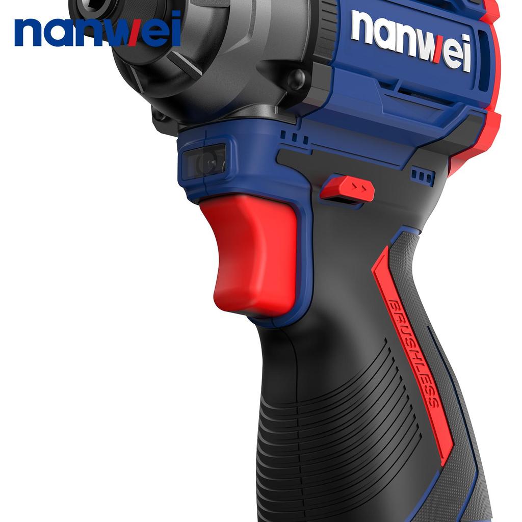 NANWEI 16V Electric Screwdriver 30,I70,140 Nm 3-speed Adjustment, 1/4 Inch, Maximum Speed 3450 Rpm
